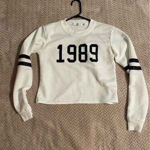 White Crewneck Sweater